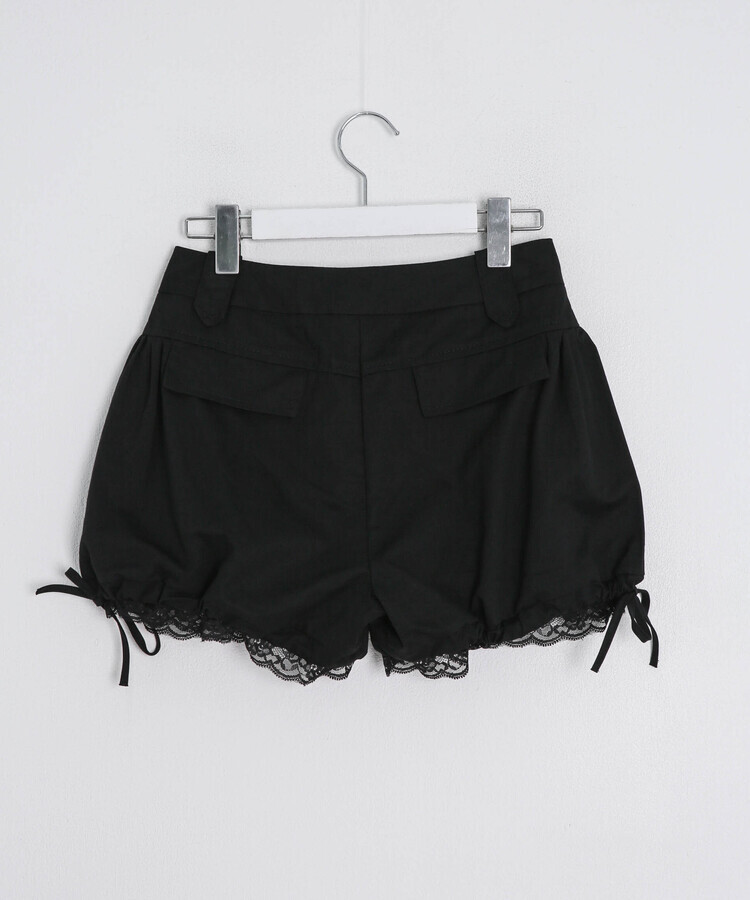 パンプキンレースショートパンツ
