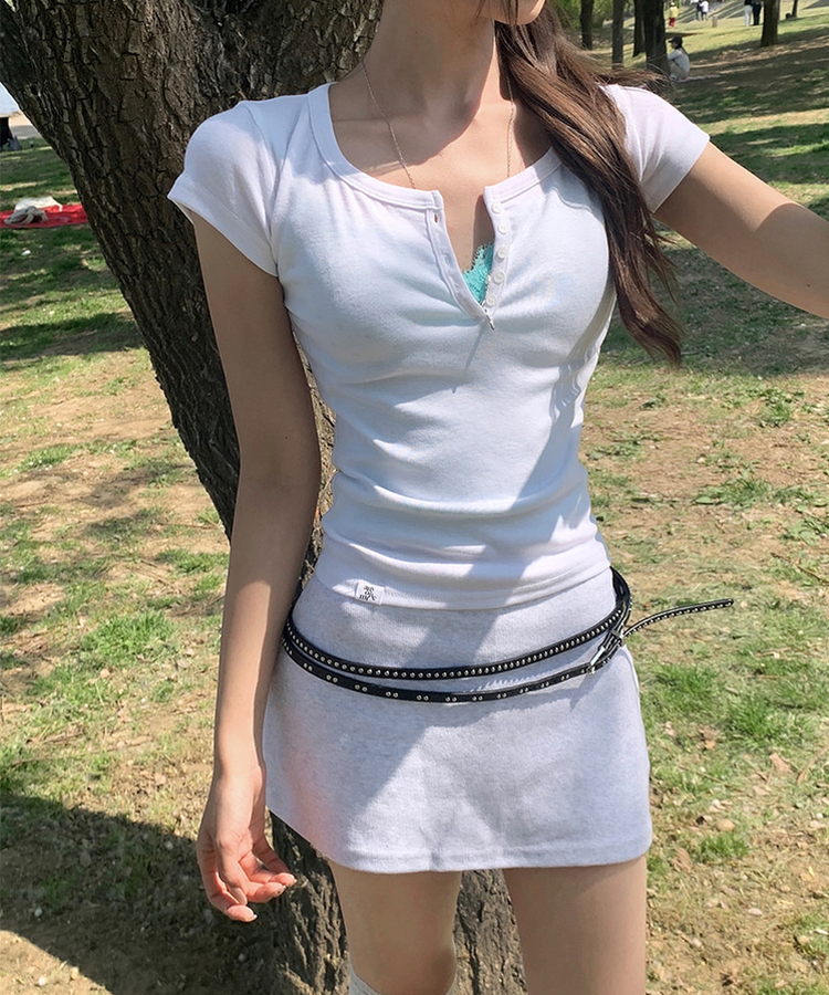 【カップ付き】ドットレースキャミソール(5color) SKY BLUE