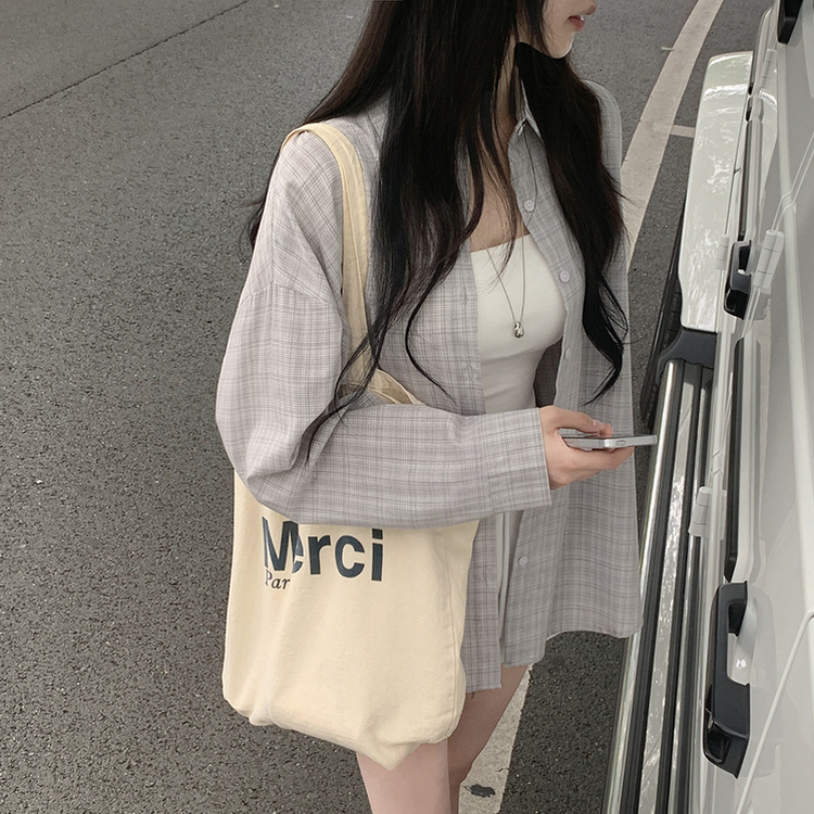 고퀄 후들후들 여름뮤트 썸머 오버핏 그린 민트 올리브 롤업 왕박시 빈티지 체크셔츠 여름아우터 살탐방지 살안타템 그레이