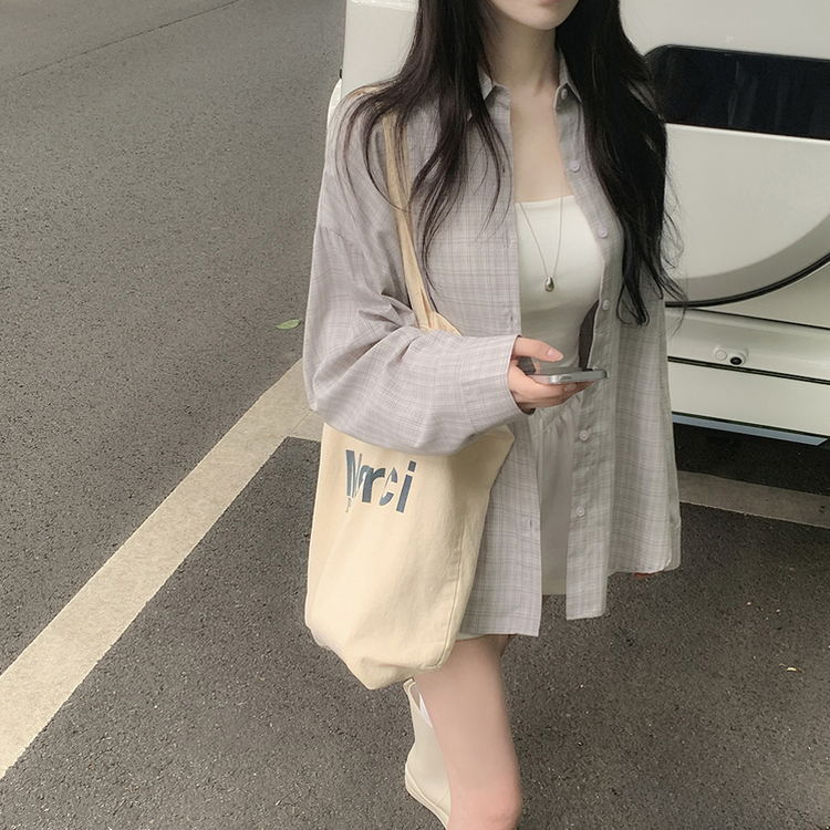 고퀄 후들후들 여름뮤트 썸머 오버핏 그린 민트 올리브 롤업 왕박시 빈티지 체크셔츠 여름아우터 살탐방지 살안타템 그레이