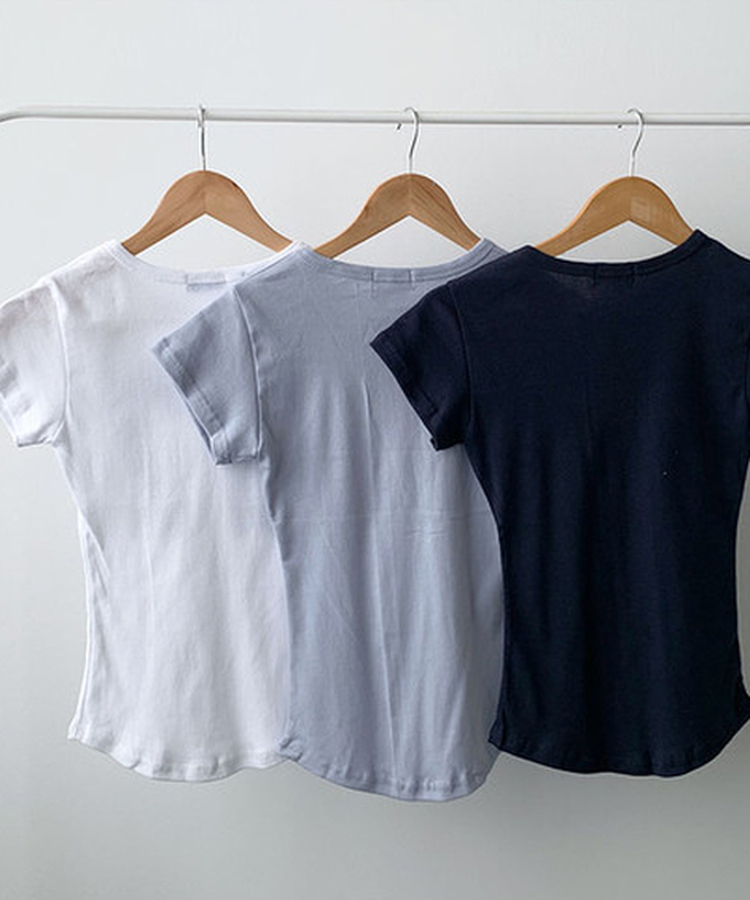 ナンバーレタリング半袖Tシャツ