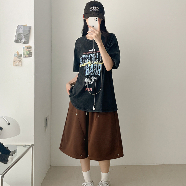 ピグメントグラフィック半袖Tシャツ｜半袖Tシャツ｜韓国ファッション