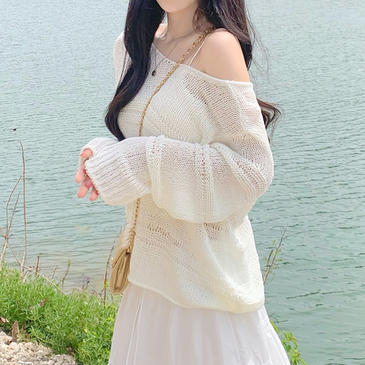 オーバーサイズカバーニット(5color) IVORY