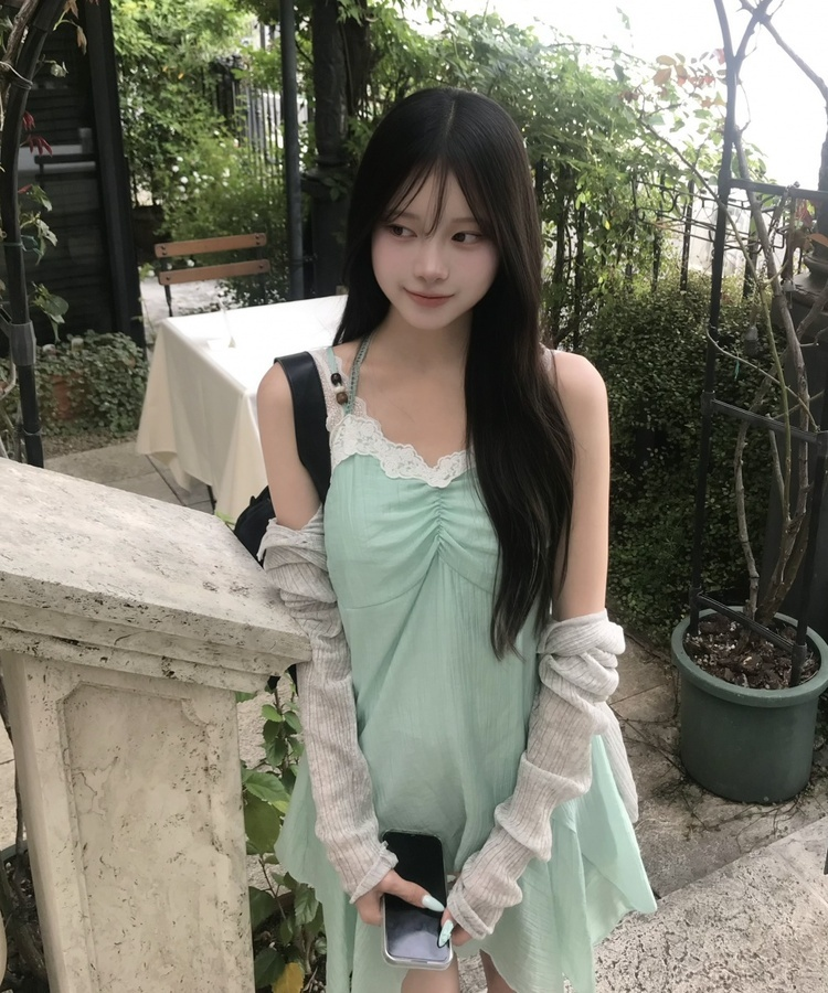 시스루 골지 슬림 가디건 연그레이