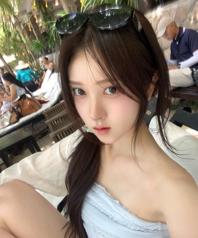 퀸시 튜브탑 팬츠 비키니 수영복 소라