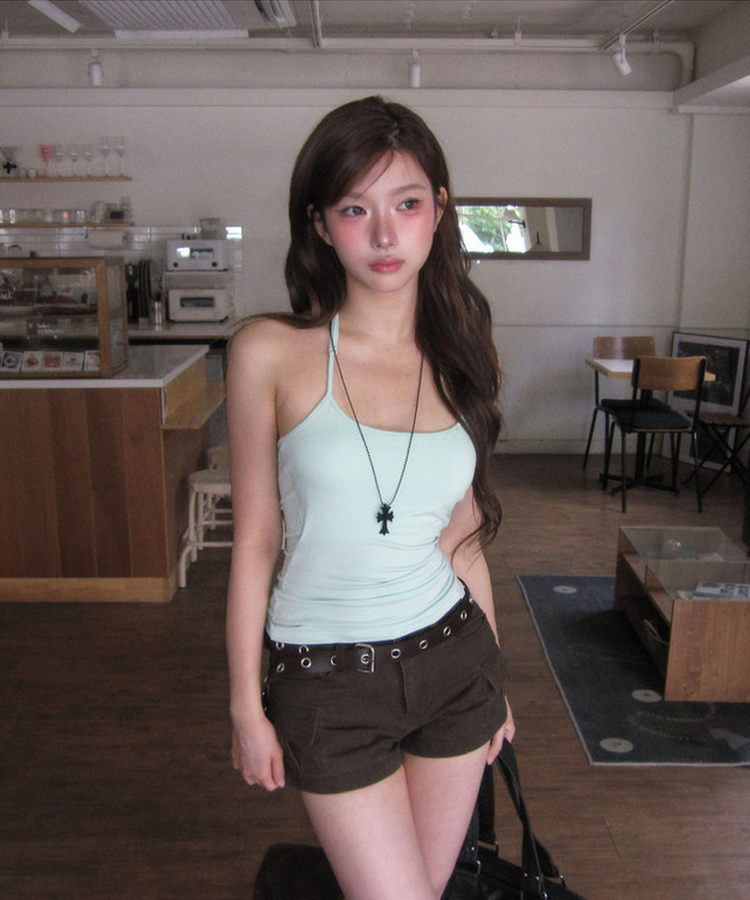 ヴィンテージカーゴショートパンツ BROWN