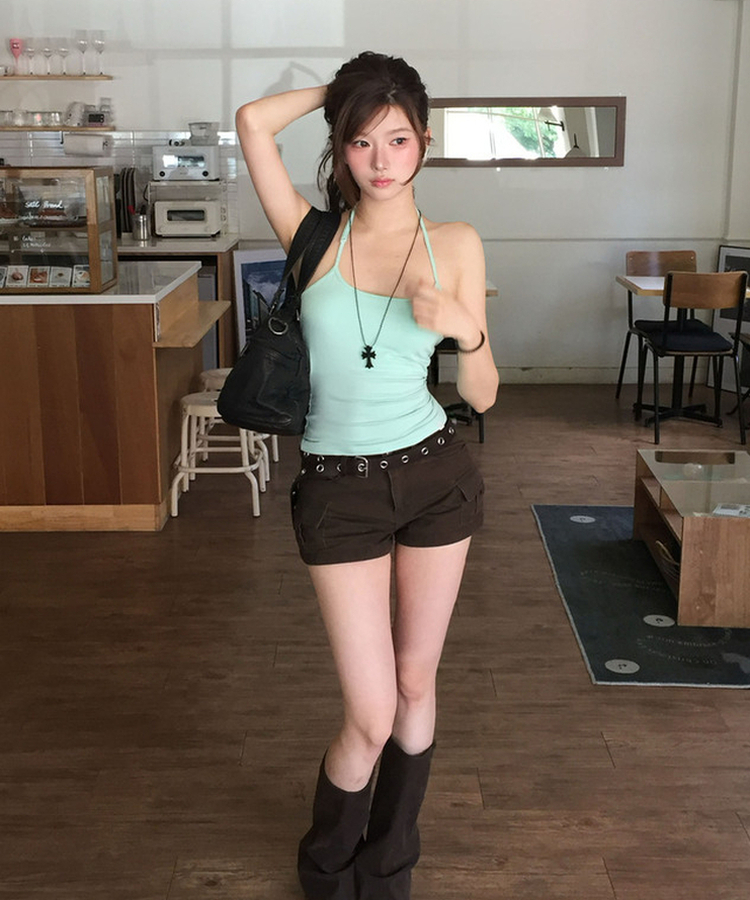 ヴィンテージカーゴショートパンツ BROWN