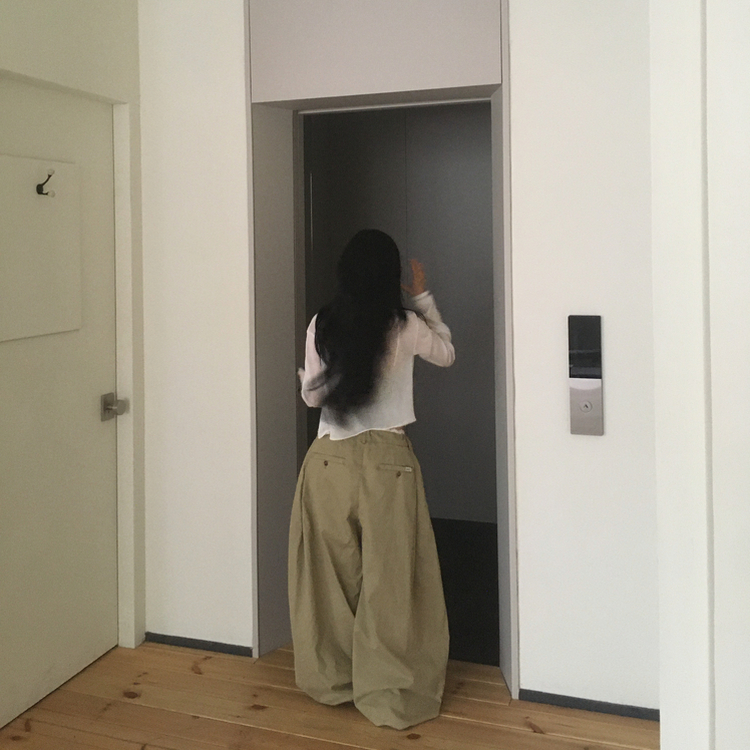 ルーズフィットクロップシアーカーディガン WHITE