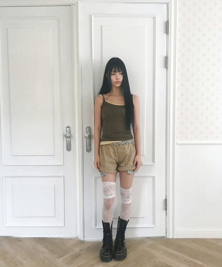 ベーシックカラーキャミソール(6color) KHAKI