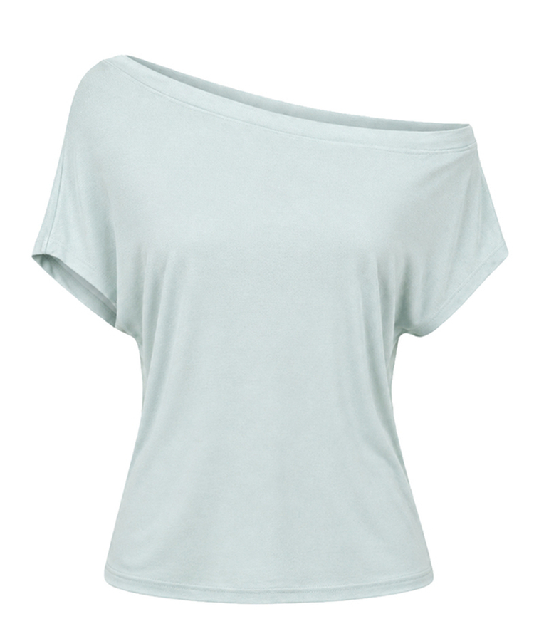 クラシックオフショルダー半袖Tシャツ