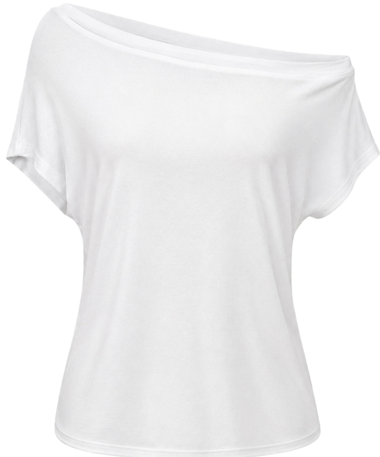 クラシックオフショルダー半袖Tシャツ