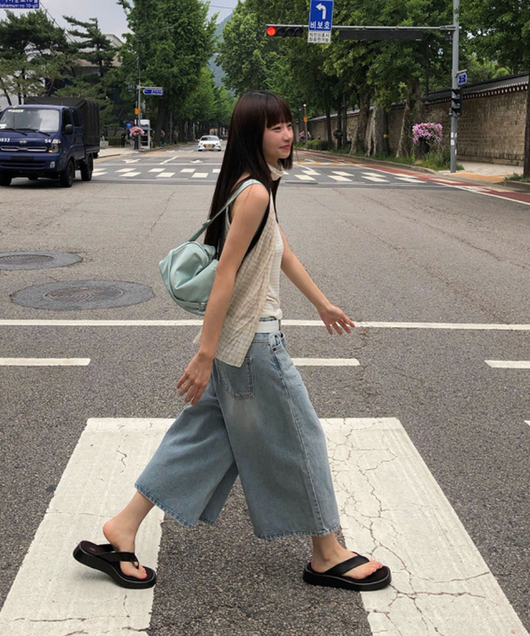 レースチェックスカーフ YELLOW