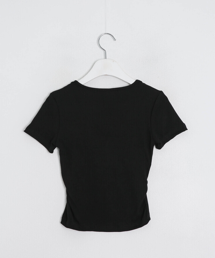 ツイストレースレイヤード半袖Tシャツ