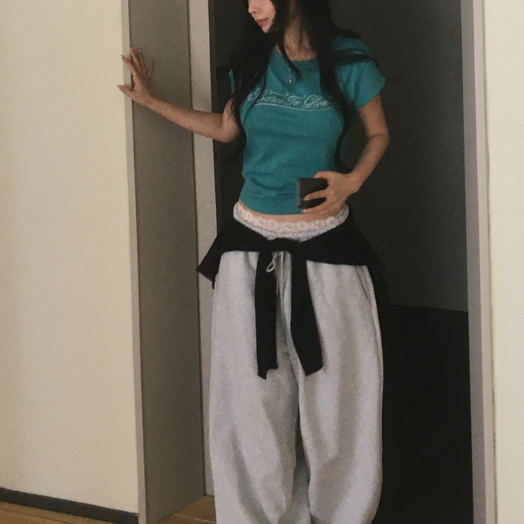 ロールアップキュービックスリム半袖Tシャツ MINT