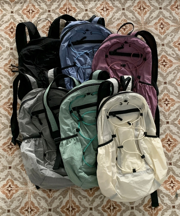 ナイロンストリングバックパック(6color)