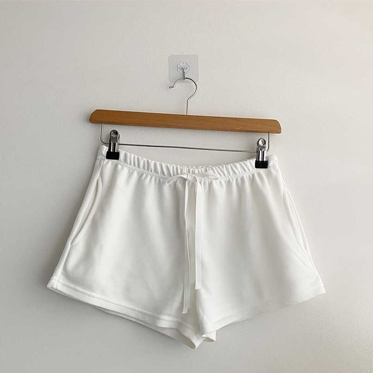 ハイウエストバンディングショートパンツ