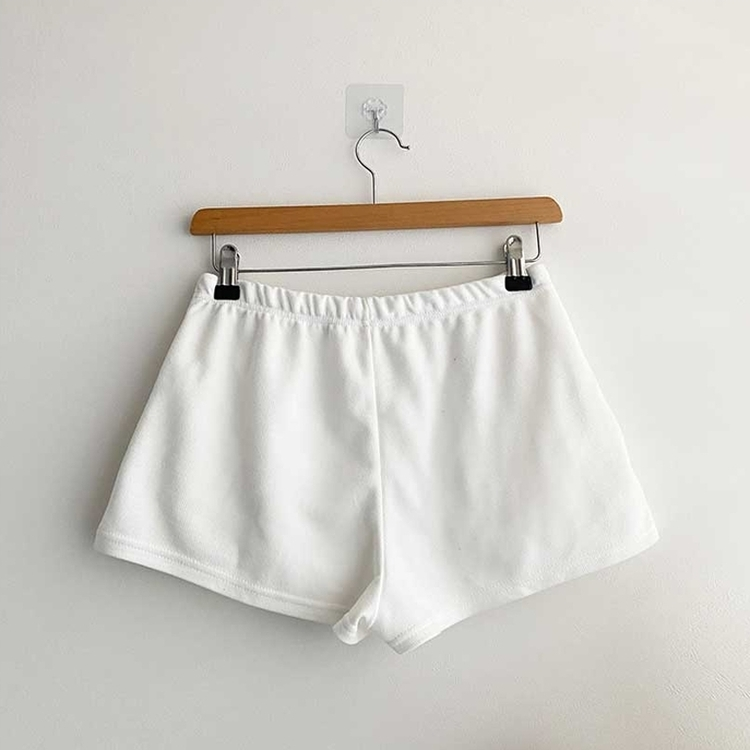 ハイウエストバンディングショートパンツ