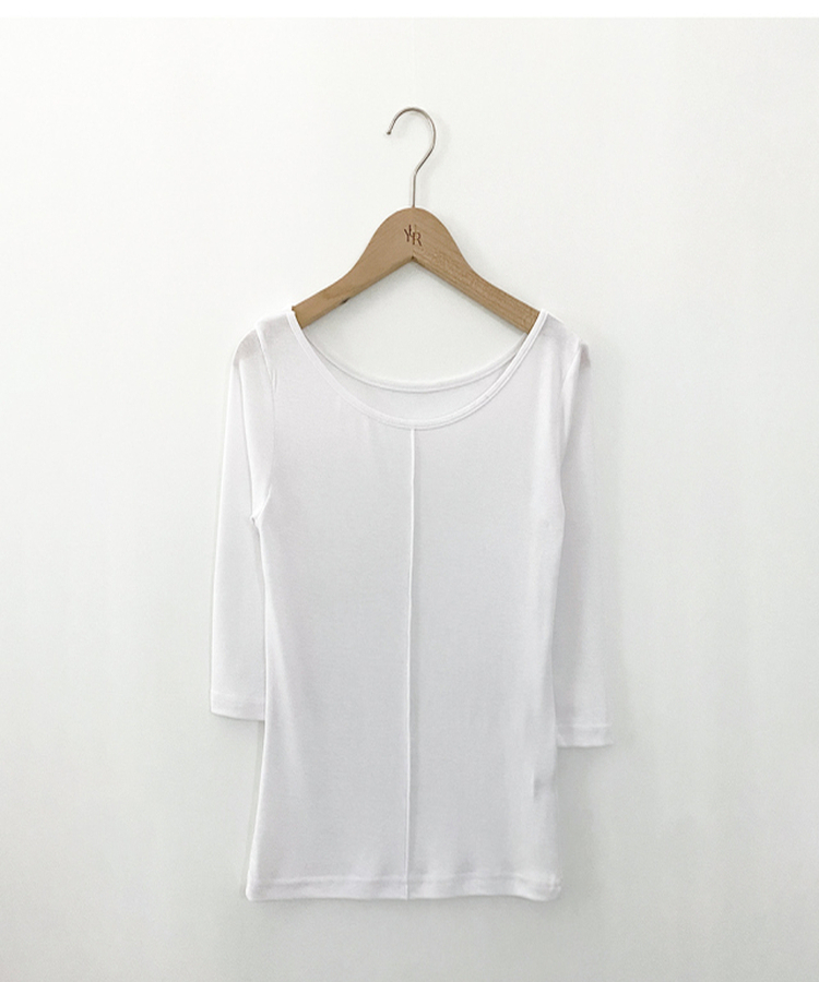 ベーシック7分丈Tシャツ(5color)