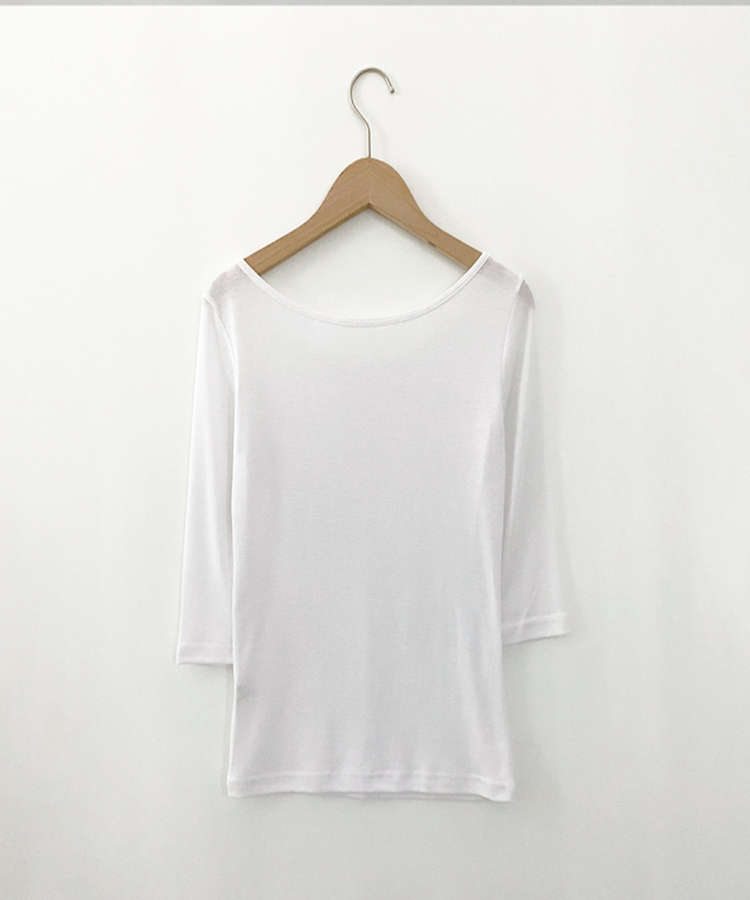 ベーシック7分丈Tシャツ(5color)