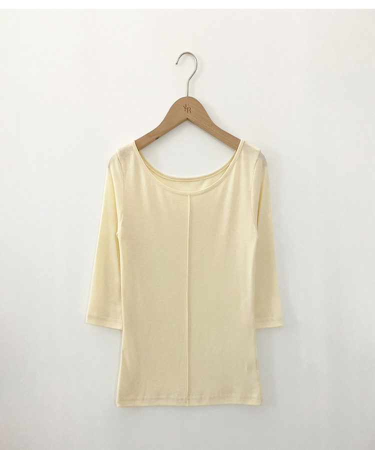 ベーシック7分丈Tシャツ(5color)