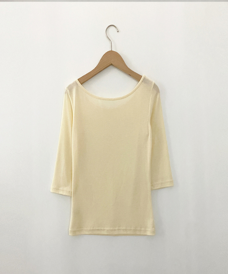 ベーシック7分丈Tシャツ(5color)
