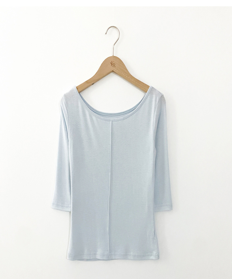 ベーシック7分丈Tシャツ(5color)
