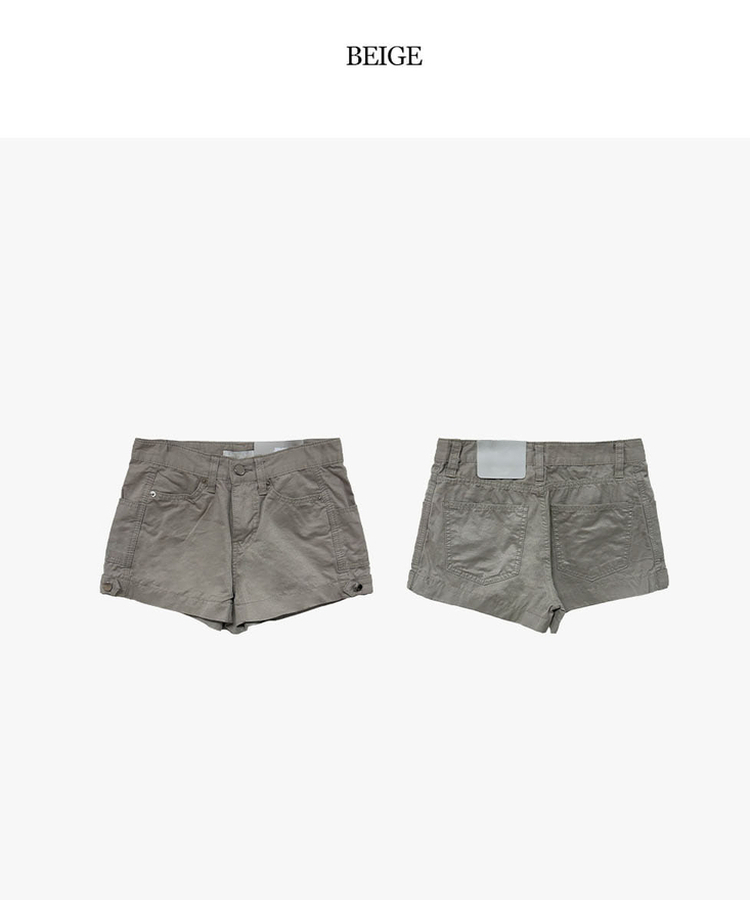 スナップショートパンツ