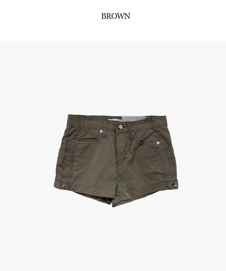 スナップショートパンツ