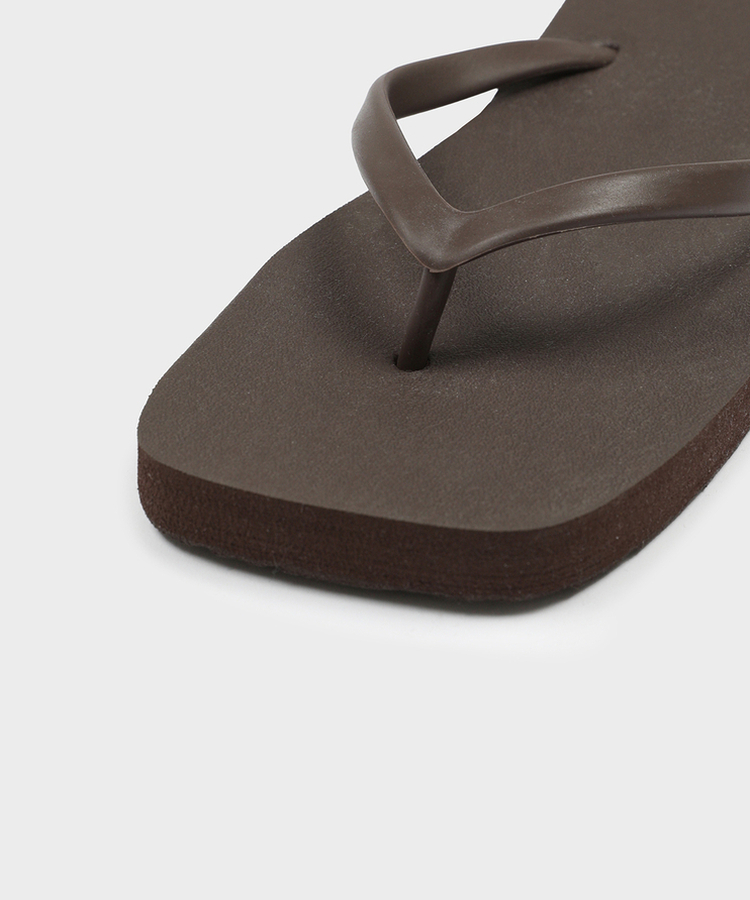 スクエアトングサンダル