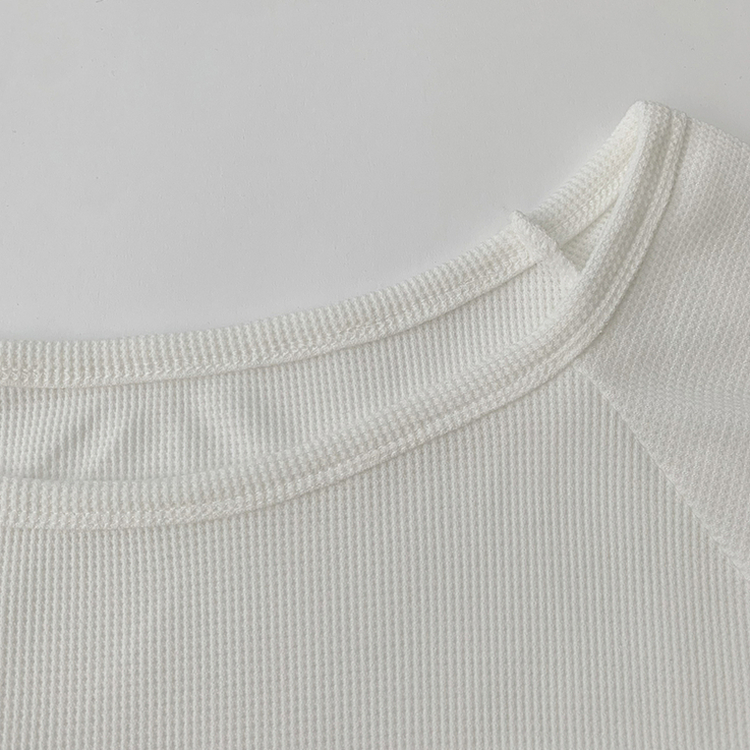 【SET】ボートネック半袖Tシャツ ホルターネックキャミ