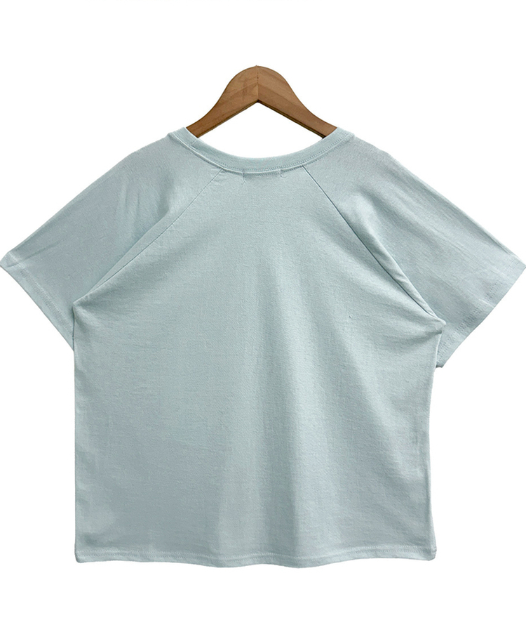 グリッターレタリング半袖Tシャツ