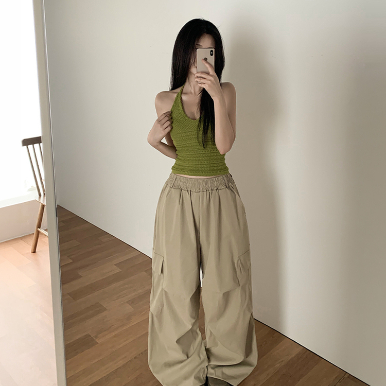 カーゴワイドナイロントレーニングパンツ BEIGE