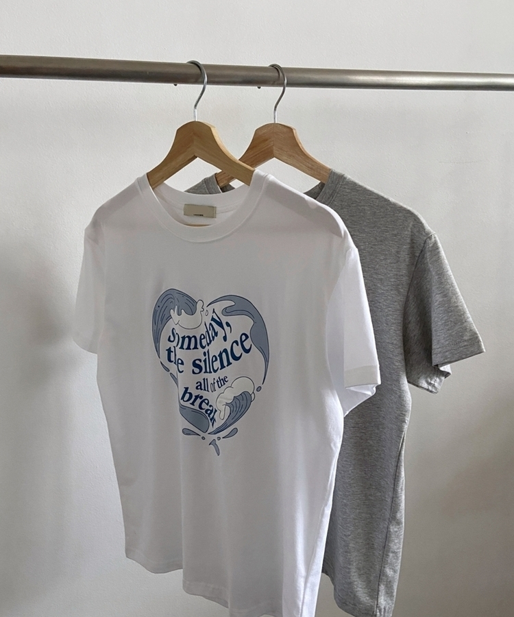 ベーシックレタリング半袖Tシャツ