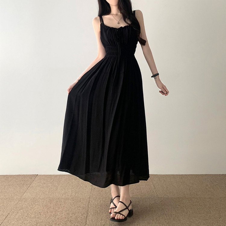 キャミソールマキシワンピース BLACK