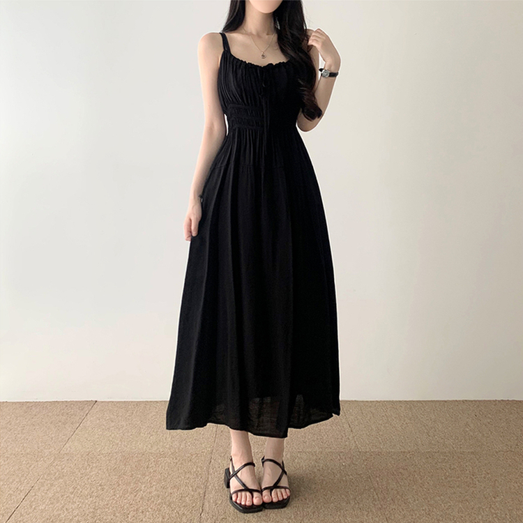 キャミソールマキシワンピース BLACK