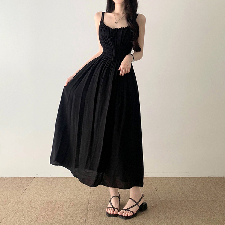 キャミソールマキシワンピース BLACK