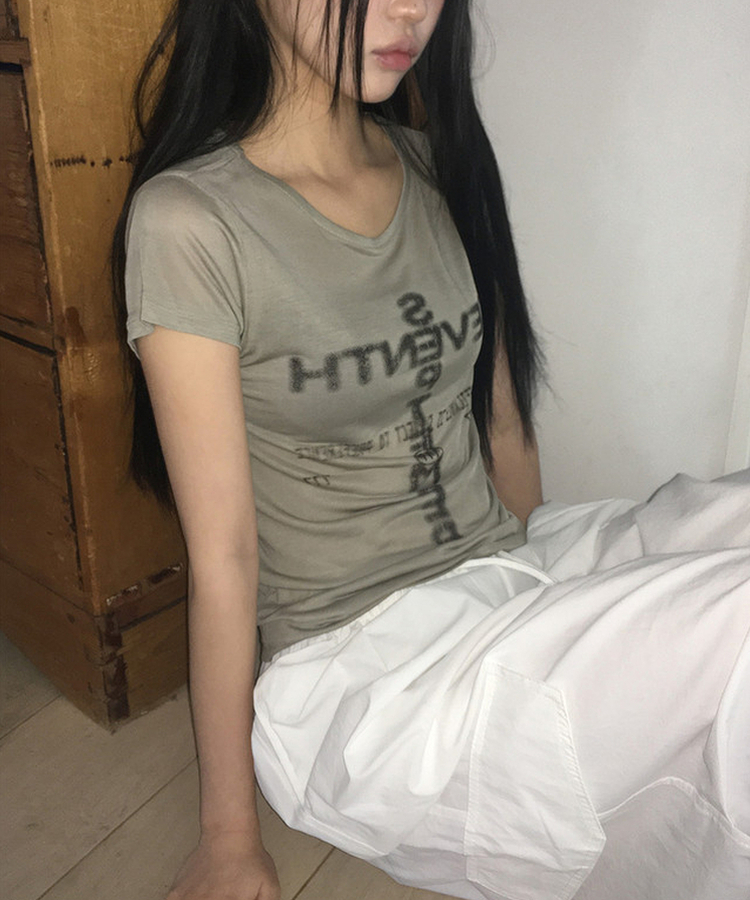 テンセル半袖Tシャツ(5color) KHAKI