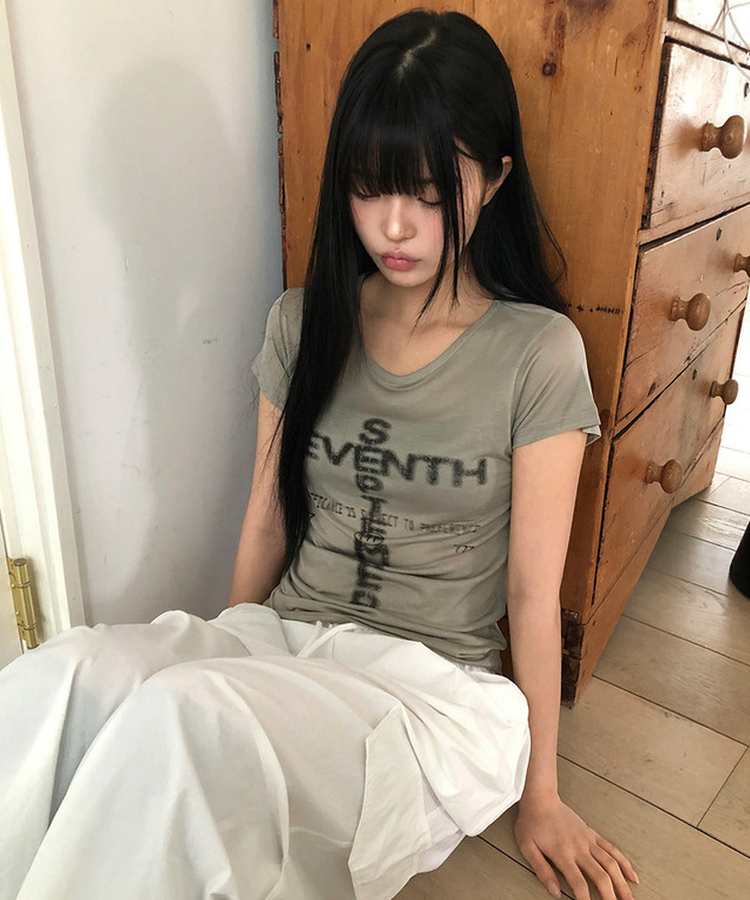 テンセル半袖Tシャツ(5color) KHAKI