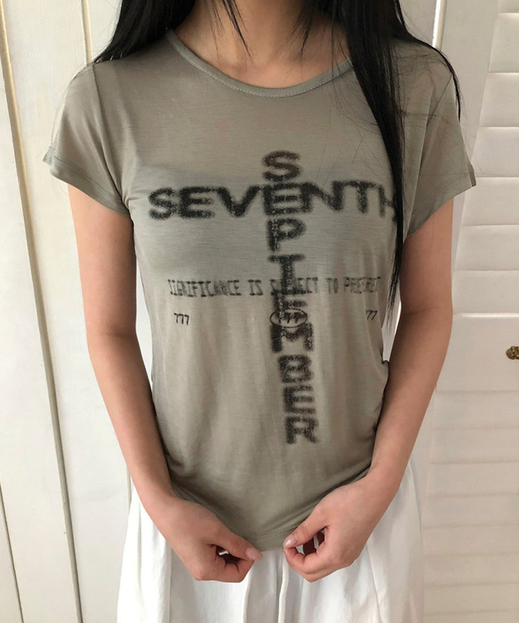 テンセル半袖Tシャツ(5color) KHAKI