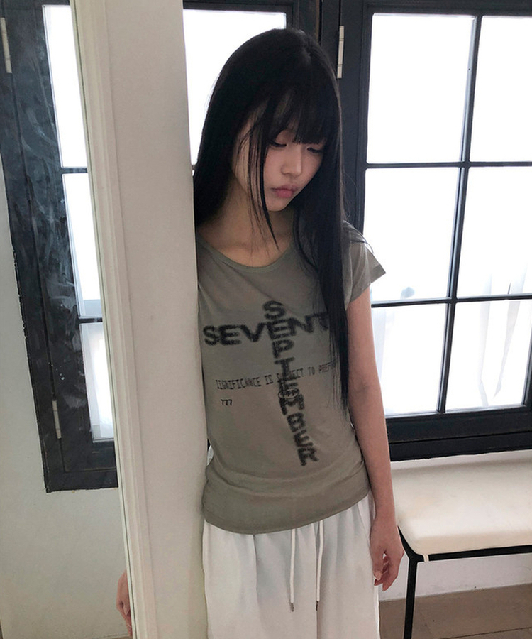 テンセル半袖Tシャツ(5color) KHAKI