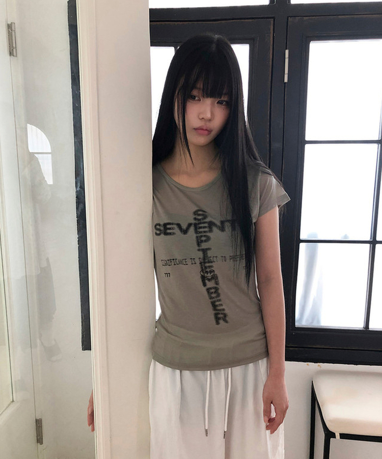 テンセル半袖Tシャツ(5color) KHAKI