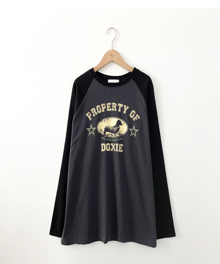 ラグランビンテージ長袖Tシャツ