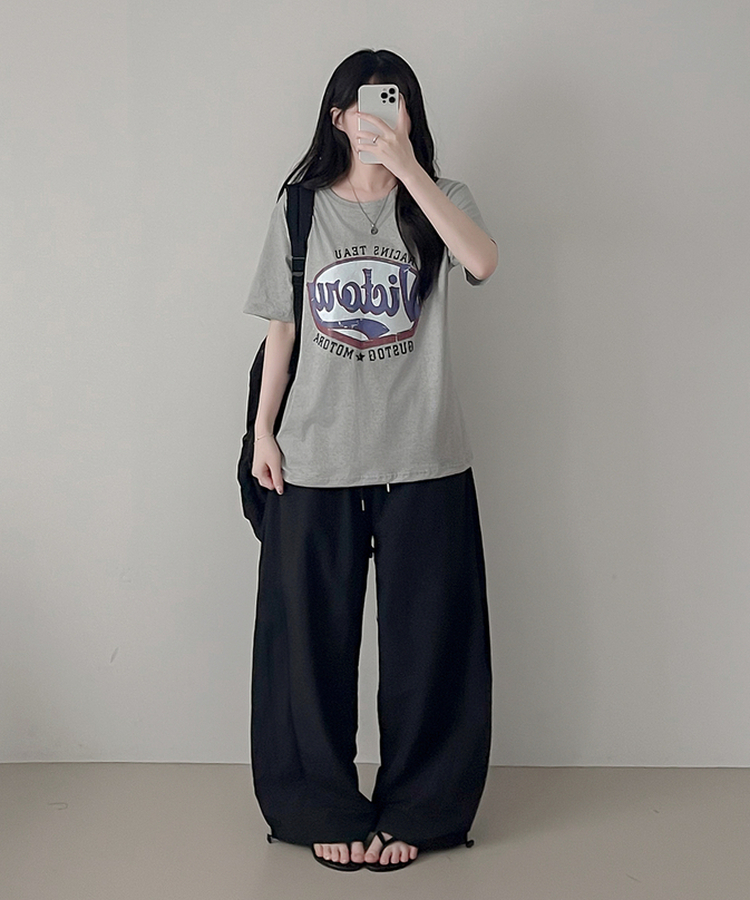 プリント半袖Tシャツ｜半袖Tシャツ｜韓国ファッション通販 SONA