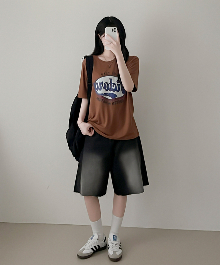 プリント半袖Tシャツ｜半袖Tシャツ｜韓国ファッション通販 SONA