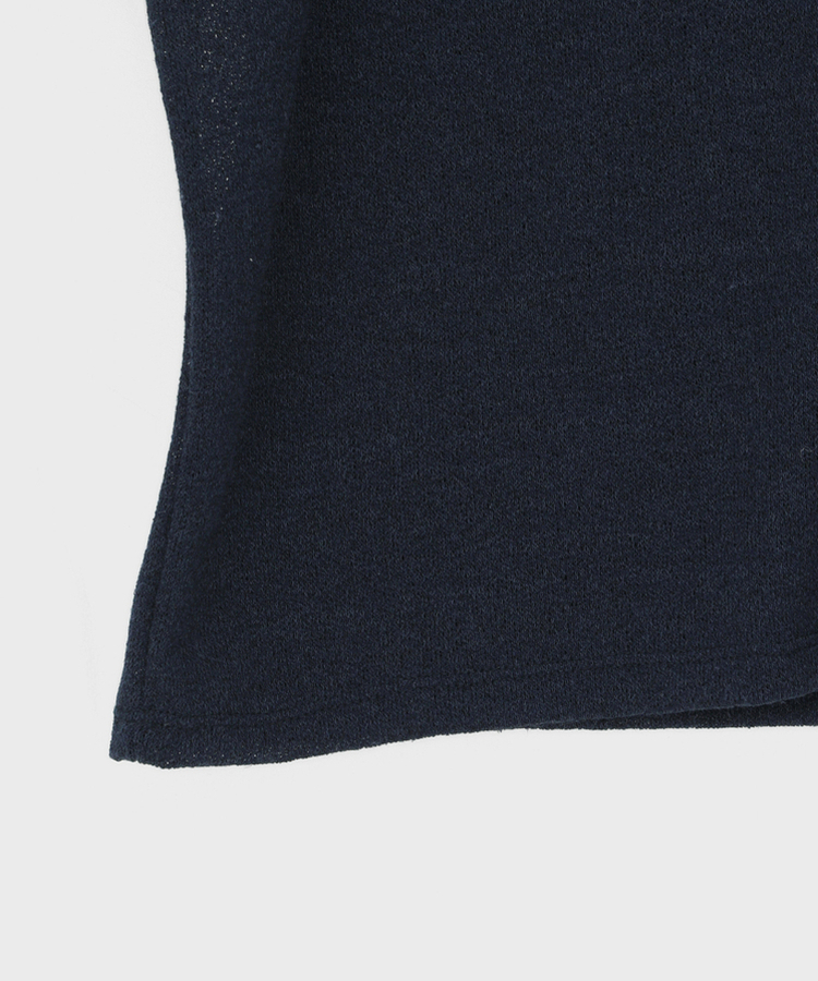 ディープUネックサマーニットTシャツ