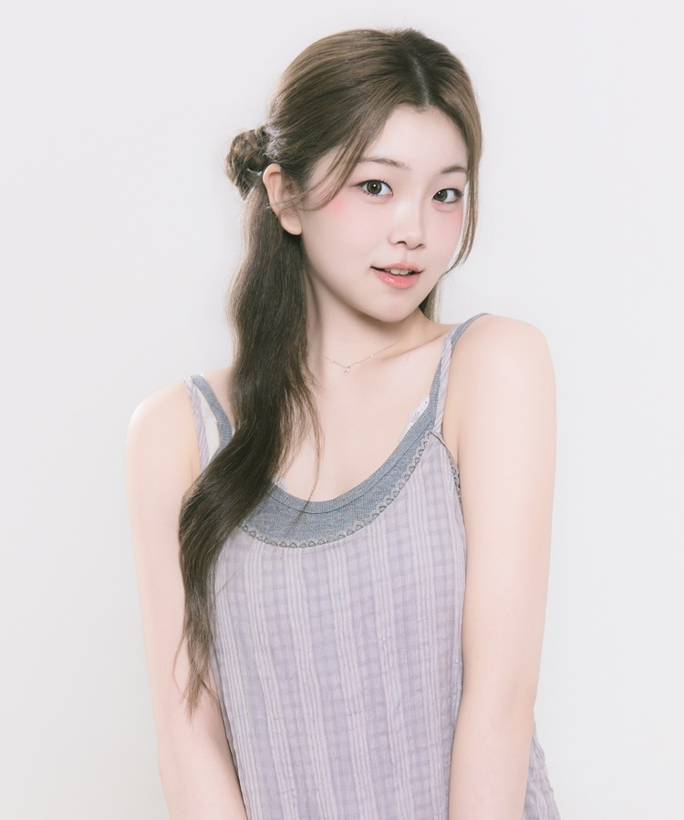 【캡내장】 나시 레이스 레이어드 골지 나시 그레이