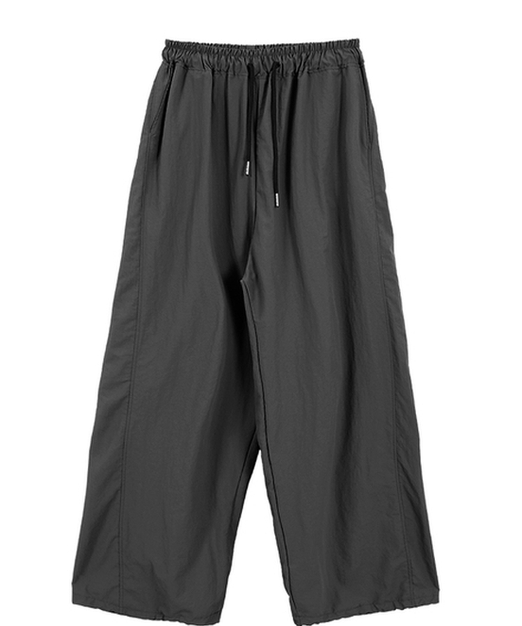 ストリングウエストゴムロングパンツ