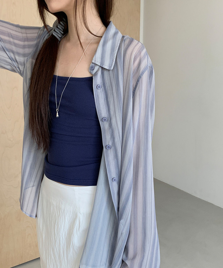 クリアヘアクリップ POG BLUE