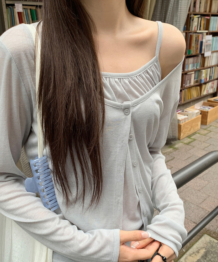 クリアヘアクリップ POG BLUE