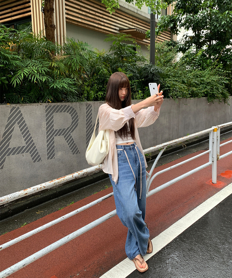 ビーズストーンリング BLACK